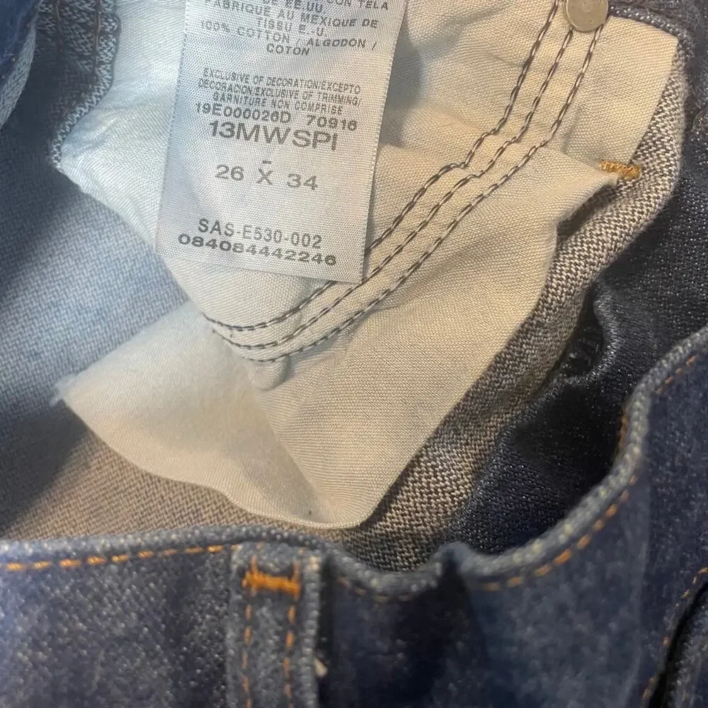 Wrangler Youth Boys Slim Blue Jeans Size 26x34